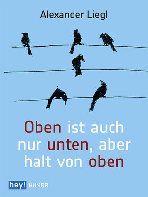 cover image of Oben ist auch nur unten, aber halt von oben